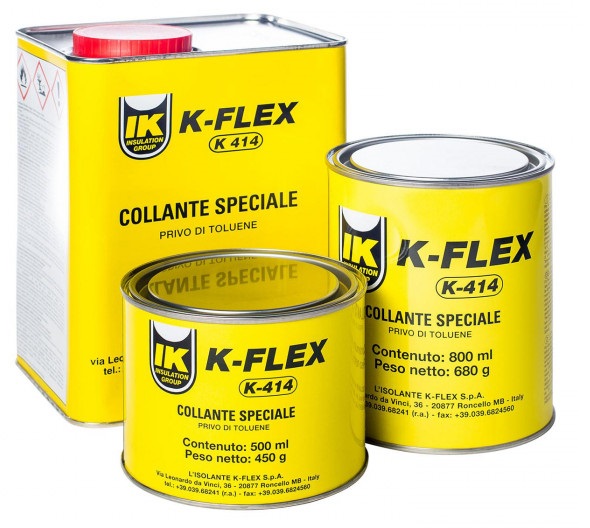 Клей для трубной, каучуковай изоляции K-FLEX, 0.5 л