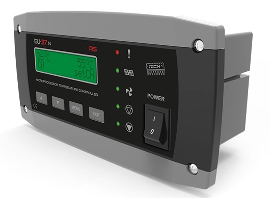 TECH Контроллер для котлов EU-37n RS, с контейнером