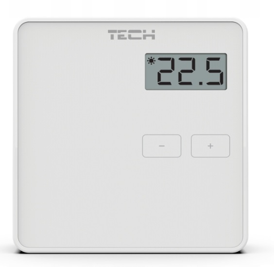 Комнатный термостат TECH EU-294 V1, проводной, белый