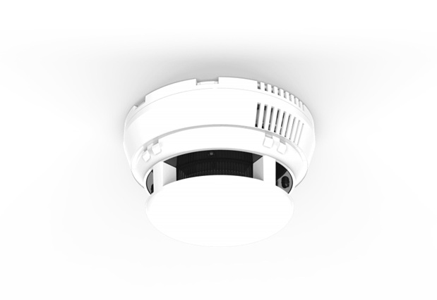 Bezvadu telpas dūmu detektors CD-01, balts, TECH Sinum