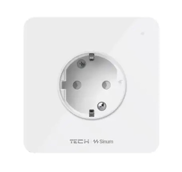 Balta rozete SG-230, ar strāvas mērīšanu, TECH Sinum