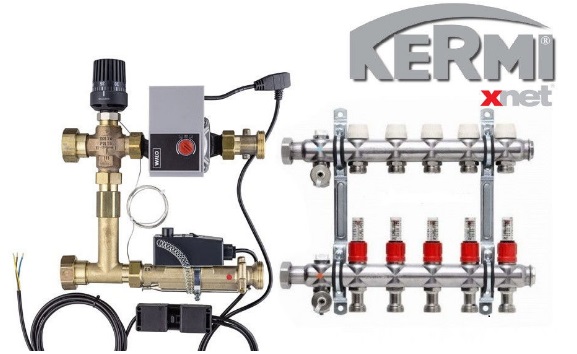 Модуль подключения KERMI X-Net с электронным насосом, 1