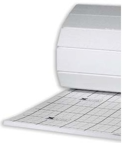 Takerplāksne siltajām grīdām 30-2 mm, 10 m rullis, KERMI x-net