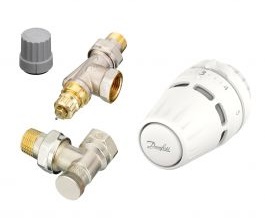 Radiatoru senssoru komplekts Regus RA, RA-FN, RLV-S, 1/2'', aksiāls, DANFOSS, 015G5311