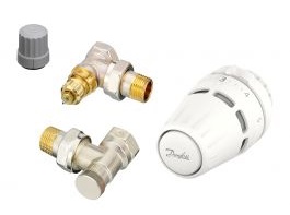 Radiatoru senssoru komplekts Regus RA, RA-FN, RLV-S, 1/2'', leņķa, DANFOSS, 015G5301