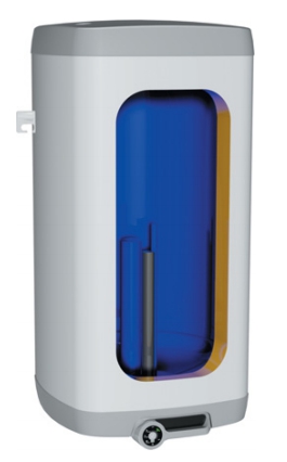 Электрический водонагреватель 125 л, 2,0 кВт, вертикальный, прямоугольный