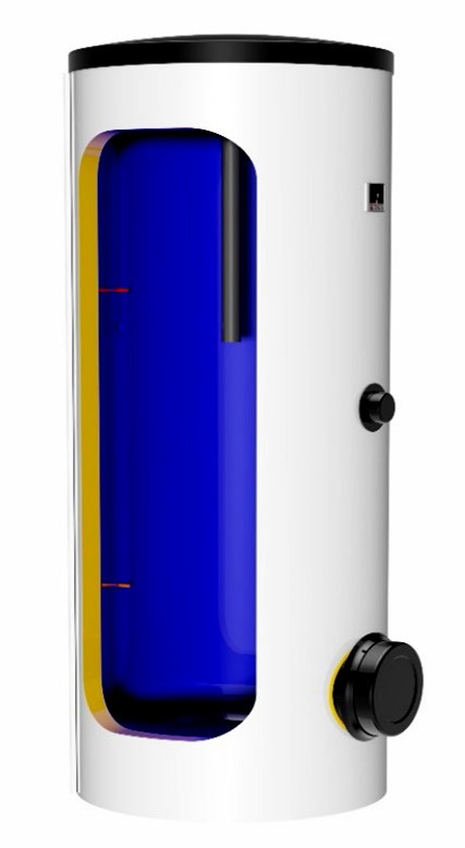 Электрический, стационарный водонагреватель 1000 л 1 MPa + термоизоляция
