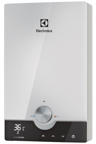 Electrolux проточный, электрический водонагреватель, NPX 8 кВт, Flow Active, 2.0, 220В