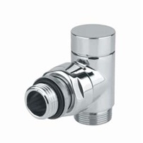 Noslēgvārsts CYLINDER 1/2''x1/2'', hromēts, CARLO POLETTI, V30410B