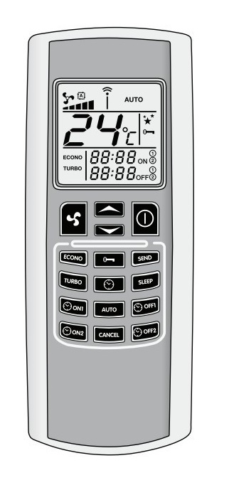 Пульт дистанционного управления для камина Z6, Z8, Z12, Centrometal, 44689