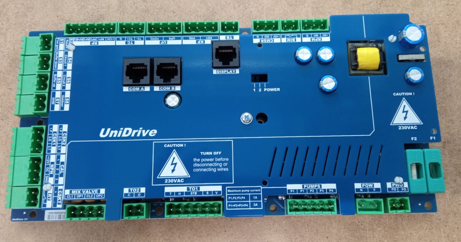 Плата управления UniDrive для пеллетного котла PEL-TEC II, Centrometal, 76545
