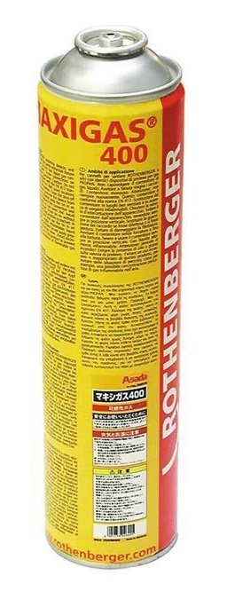 Газовый баллон MAXIGAS 400, 600 мл, желтый, ROTHENBERGER