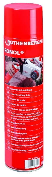 Vītņgriešanas uzsmidzināma eļļa Ronol, 600 ml, ROTHENBERGER