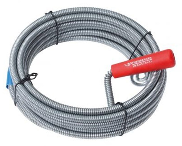 Metāla trose kanalizācijas tīrīšanai, 5 m, ROTHENBERGER, 72984E