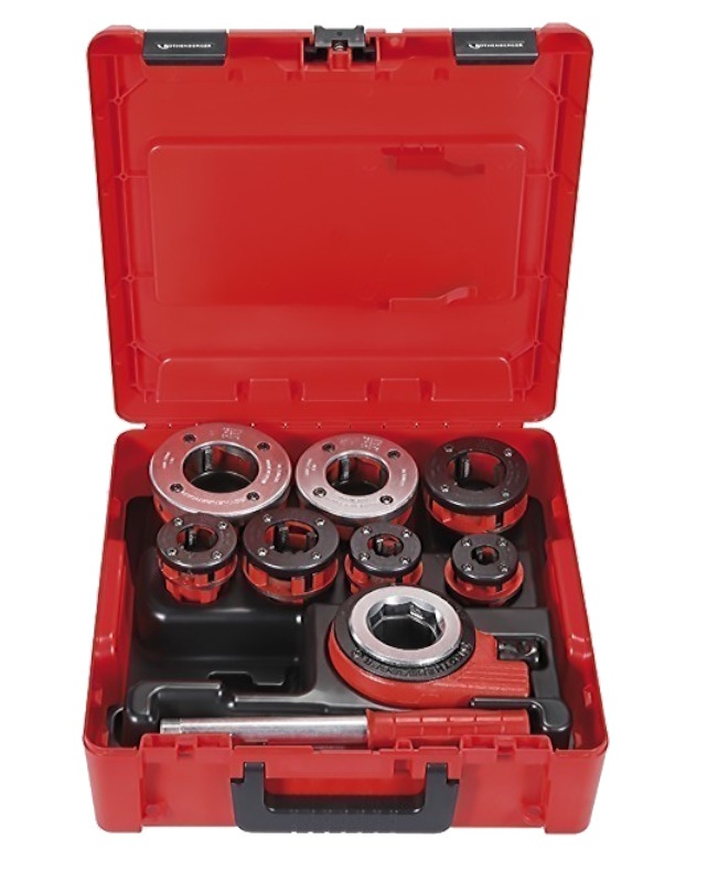 Vītņgriežu komplekts SUPER CUT 1/2'-2'', ROTHENBERGER, 70892X