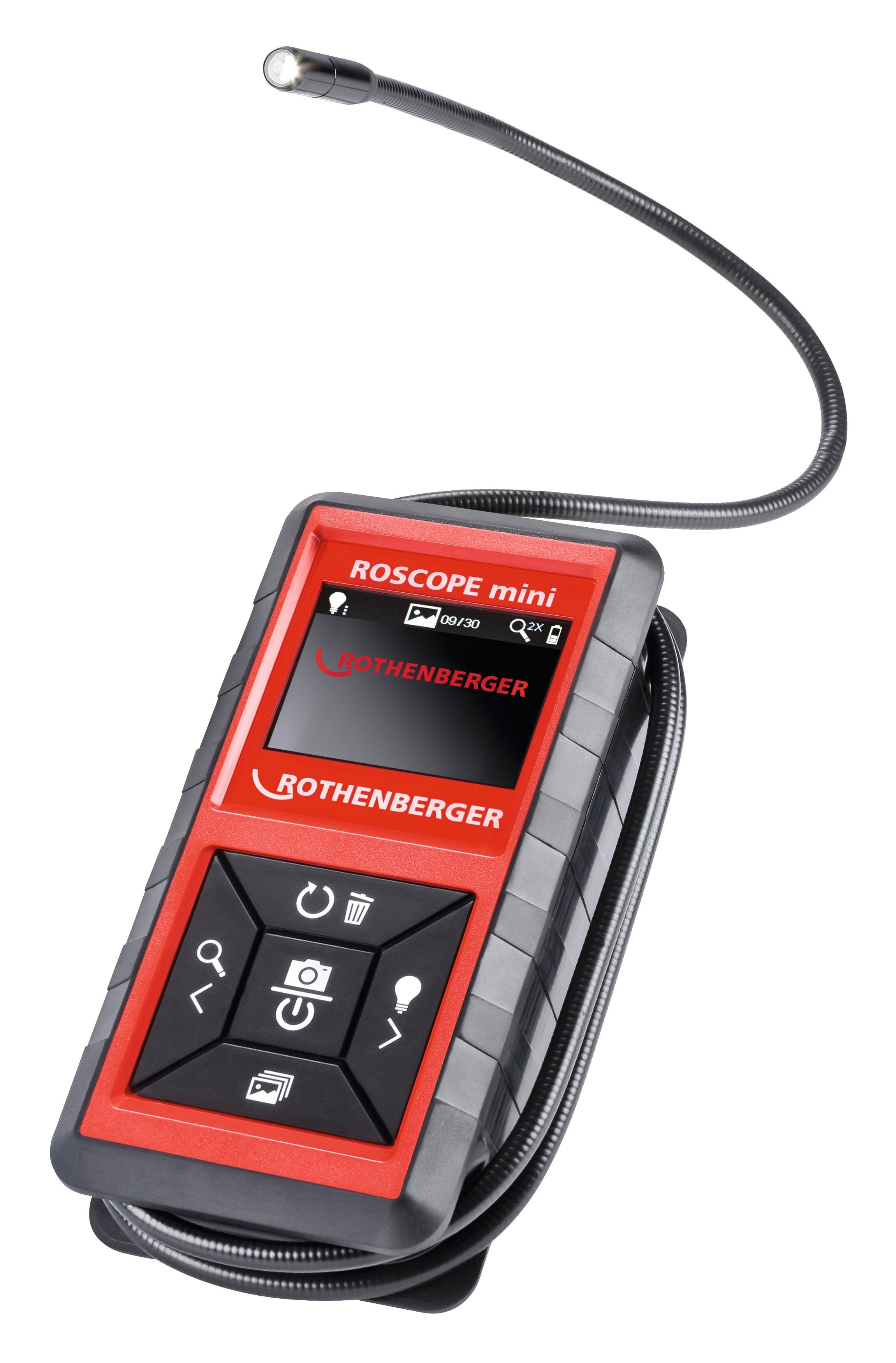 Инспекционная камера ROSCOPE mini Set, D=8,5 мм, L=1200 мм, ROTHENBERGER, 1000002268