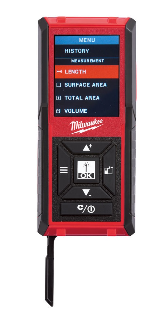Lāzera attāluma mērītājs LDM 45 (45 m), IP54, Milwaukee, 4933459277