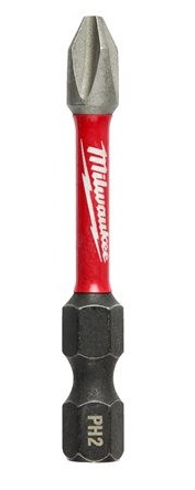 Skrūvgrieža uzgalis SHOCKWAVE IMPACT DUTY™, PH 2, 50 mm, Milwaukee, 4932430854