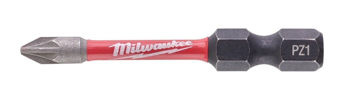 Skrūvgrieža uzgalis SHOCKWAVE IMPACT DUTY™, PZ 1, 50 mm, Milwaukee, 4932471566