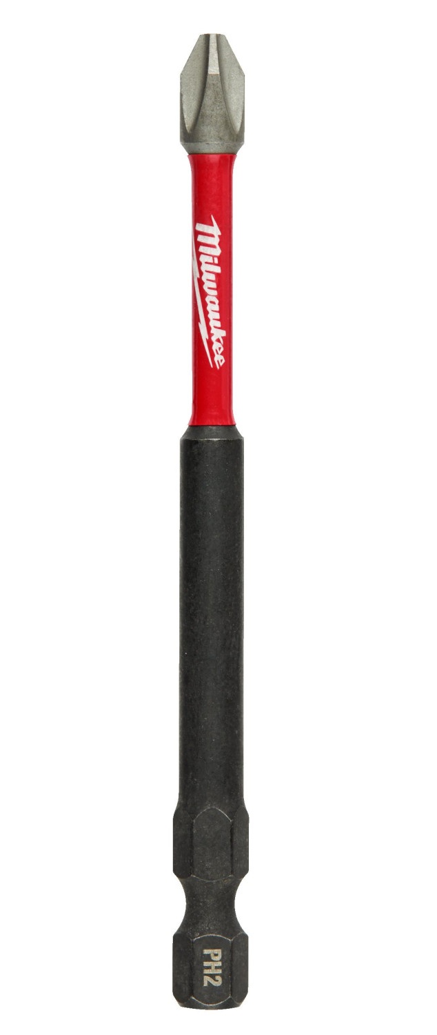 Skrūvgrieža uzgalis SHOCKWAVE IMPACT DUTY™, PH 2, 90 mm, Milwaukee, 4932430856