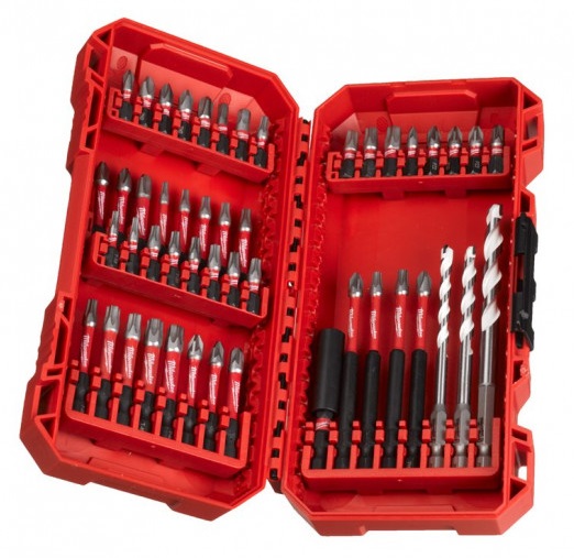 Skrūvgrieža uzgaļu komplekts SHOCKWAVE™ IMPACT DUTY, 48 gb., Milwaukee, 4932492005