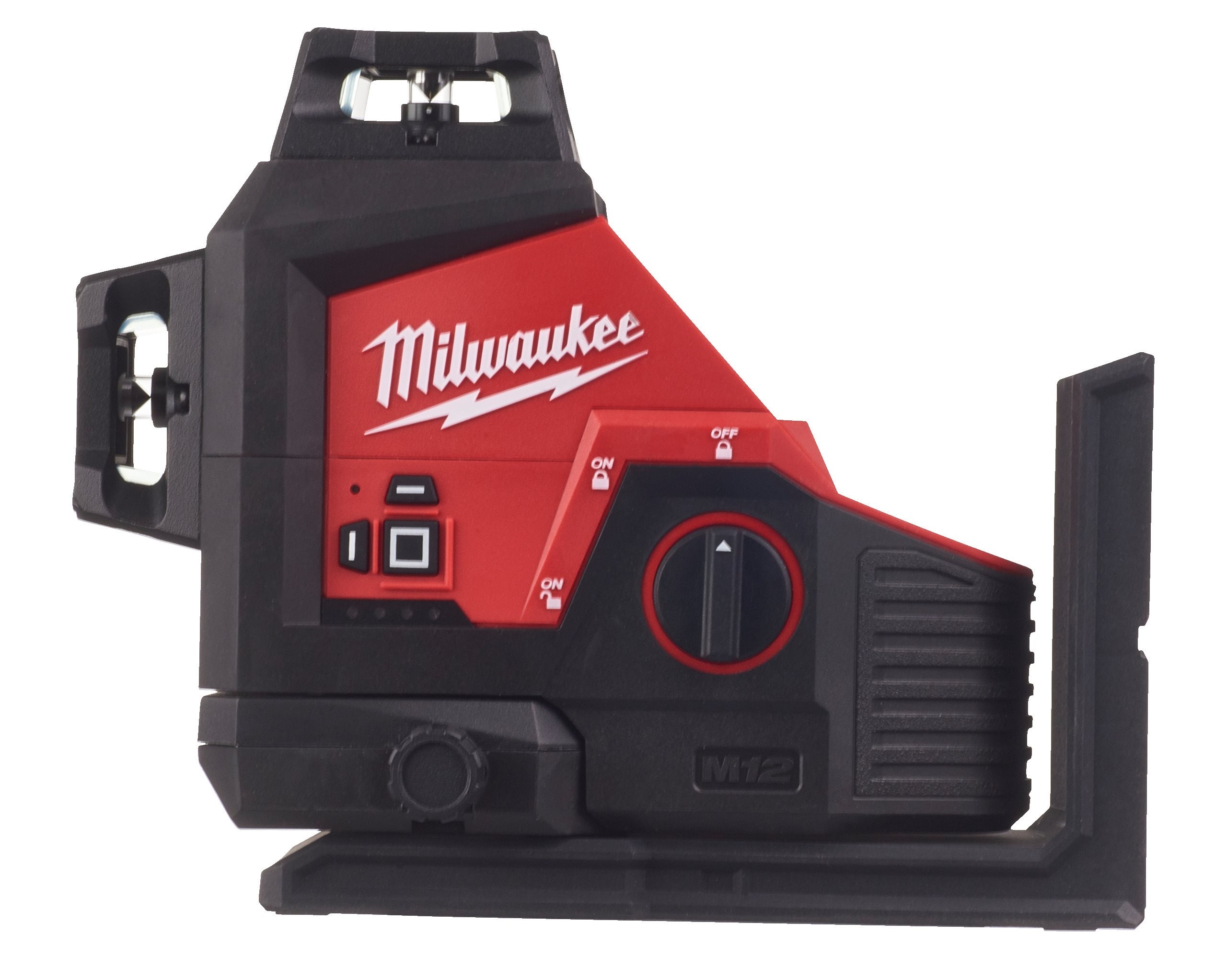 3 plakņu nivelieris ar zaļiem lāzerstariem, M12 3PL-0C, Milwaukee, 4933478103