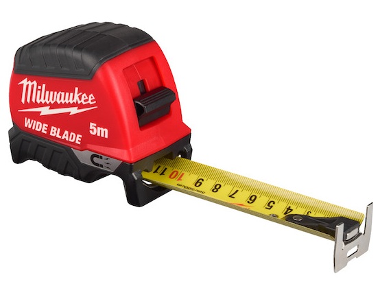 Магнитная рулетка 5 м, широкая, WIDE BLADE, Milwaukee, 4932499207
