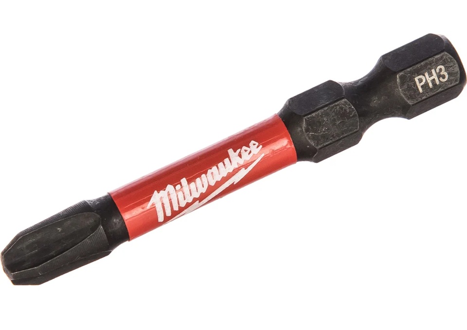 Skrūvgrieža uzgalis SHOCKWAVE IMPACT DUTY™, PH 3, 50 mm, Milwaukee, 4932430858