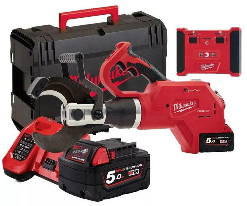 M18™ FORCE LOGIC™ aккумуляторный гидравлический инструмент для резки кабелей, M18 HCC75R-502, Milwaukee, 4933459271