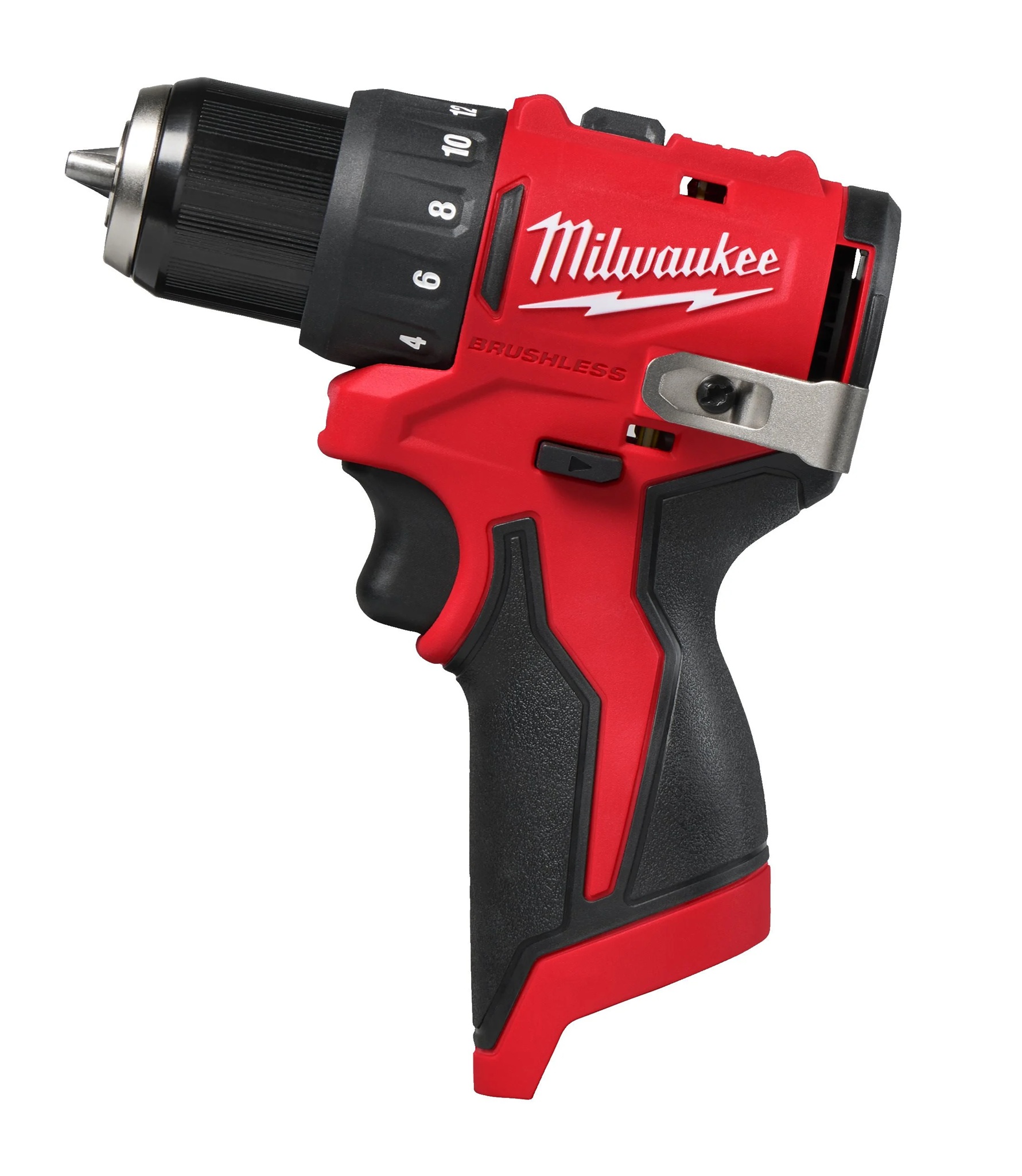 Kompakta bezsuku akumulātora urbjmašīna M12 BLDDRC-0, Milwaukee, 4933499683
