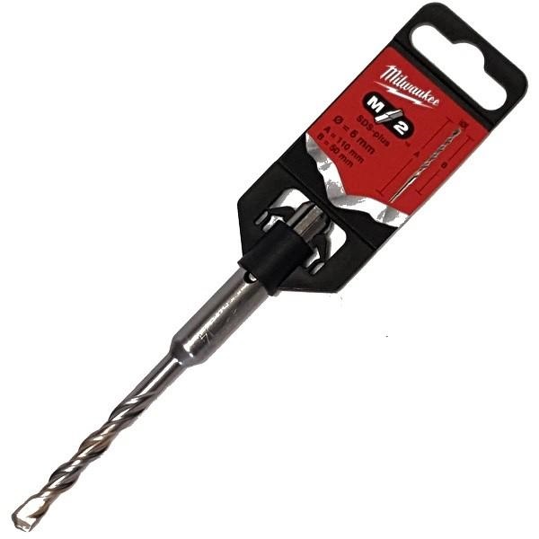 SDS-PLUS M2 urbis ar 2 griezējšķautnēm, 6 x 110 mm, Milwaukee, 4932307068