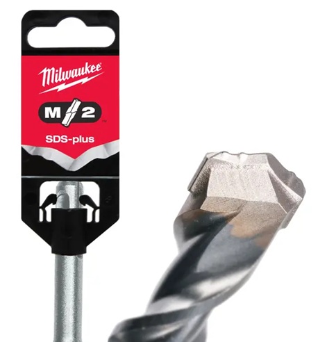 SDS-PLUS M2 urbis ar 2 griezējšķautnēm, 8 x 210 mm, Milwaukee, 4932307072