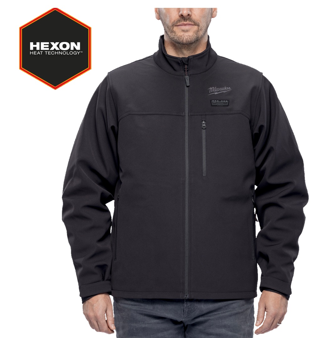 Куртка с подогревом M12 HJBL6-0, размер L, чёрная, Milwaukee, 4932493821