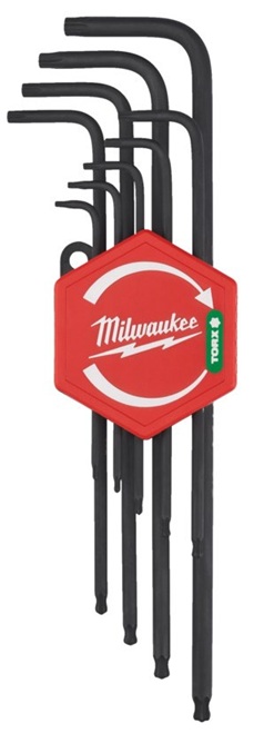 Набор ключей TORX KEY L-образных, 9 шт., Milwaukee, 4932492693