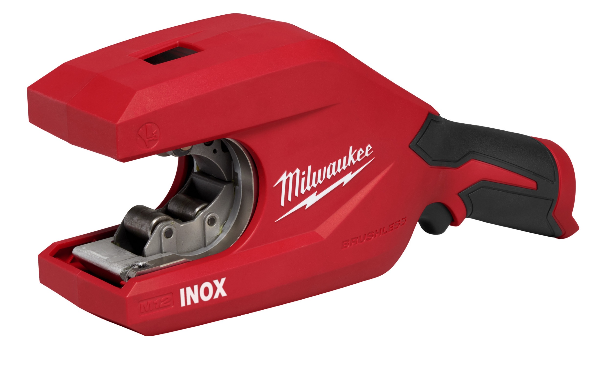Akumulātora griezējinstruments nērūsējošā tērauda caurulēm M12 PCSS54-0, Milwaukee, 4933498374