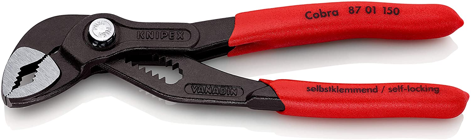 Ūdenssūkņu knaibles KNIPEX COBRA, 150mm [8701150]