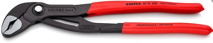 Ūdenssūkņu knaibles KNIPEX COBRA, 300mm, [8701300]