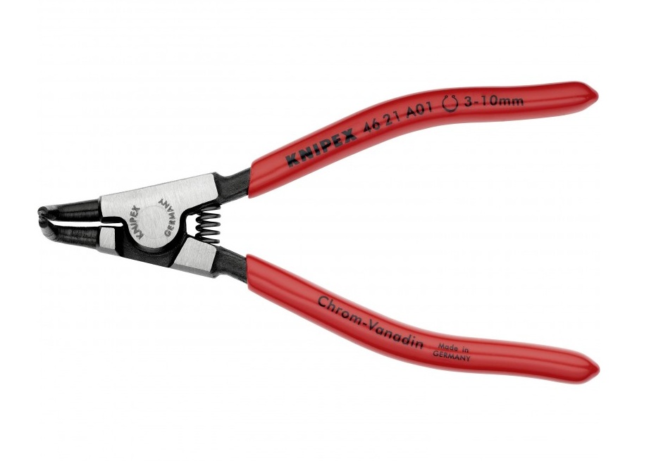 Knaibles sprostgredzeniem, 125 mm, ar plastmasas rokturiem, Knipex, 4621A01