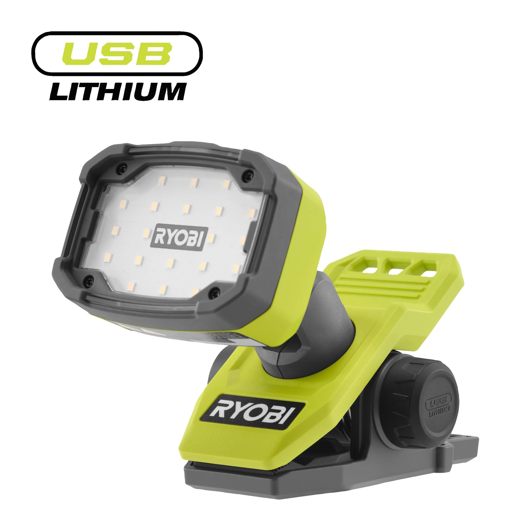 USB Lithium™ 4 V lukturis ar spaili, 1000 Lm, RLC4-0, Ryobi, 4892210235787