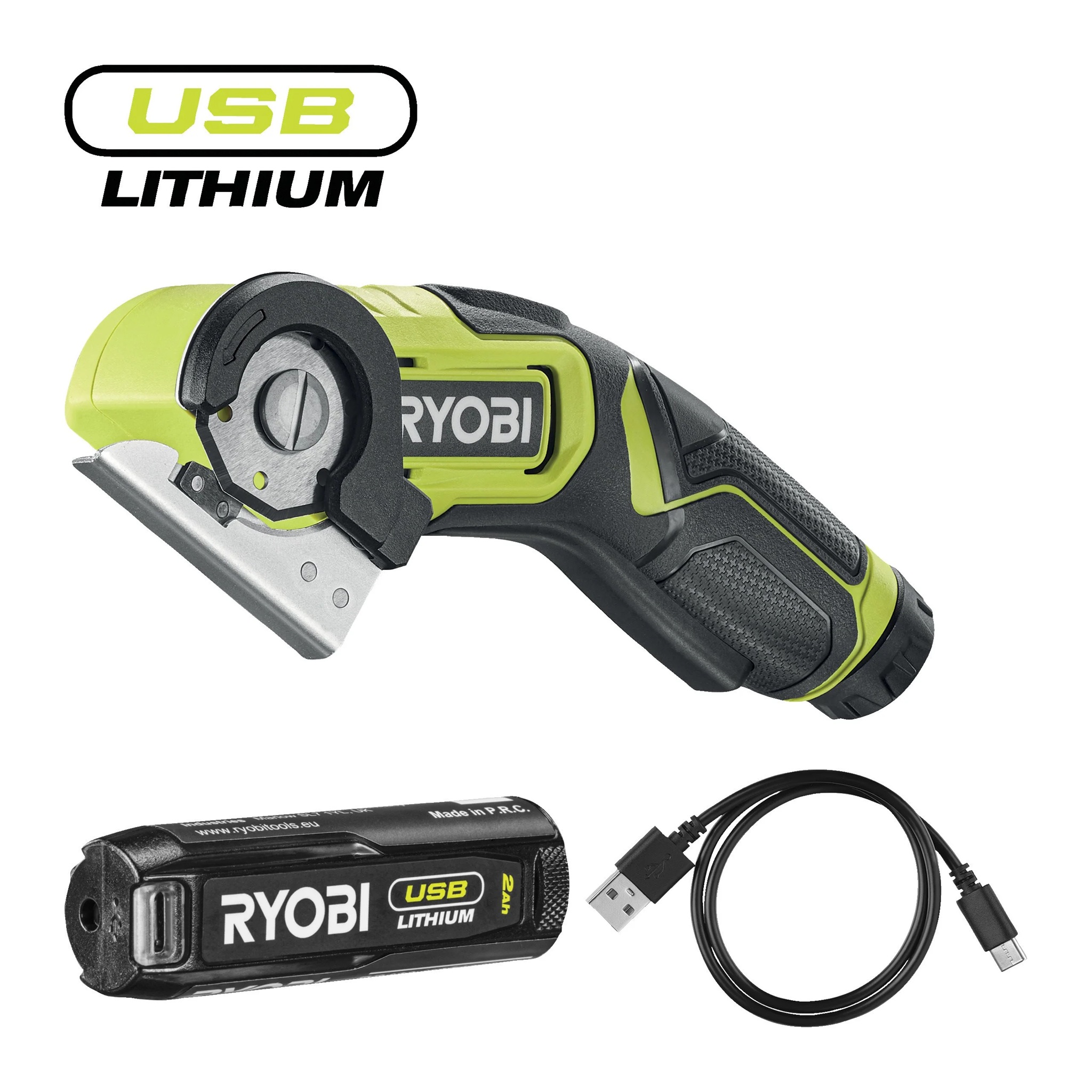 USB Lithium™ 4 V griešanas instruments, RCT4-120G, Ryobi, 4892210206763