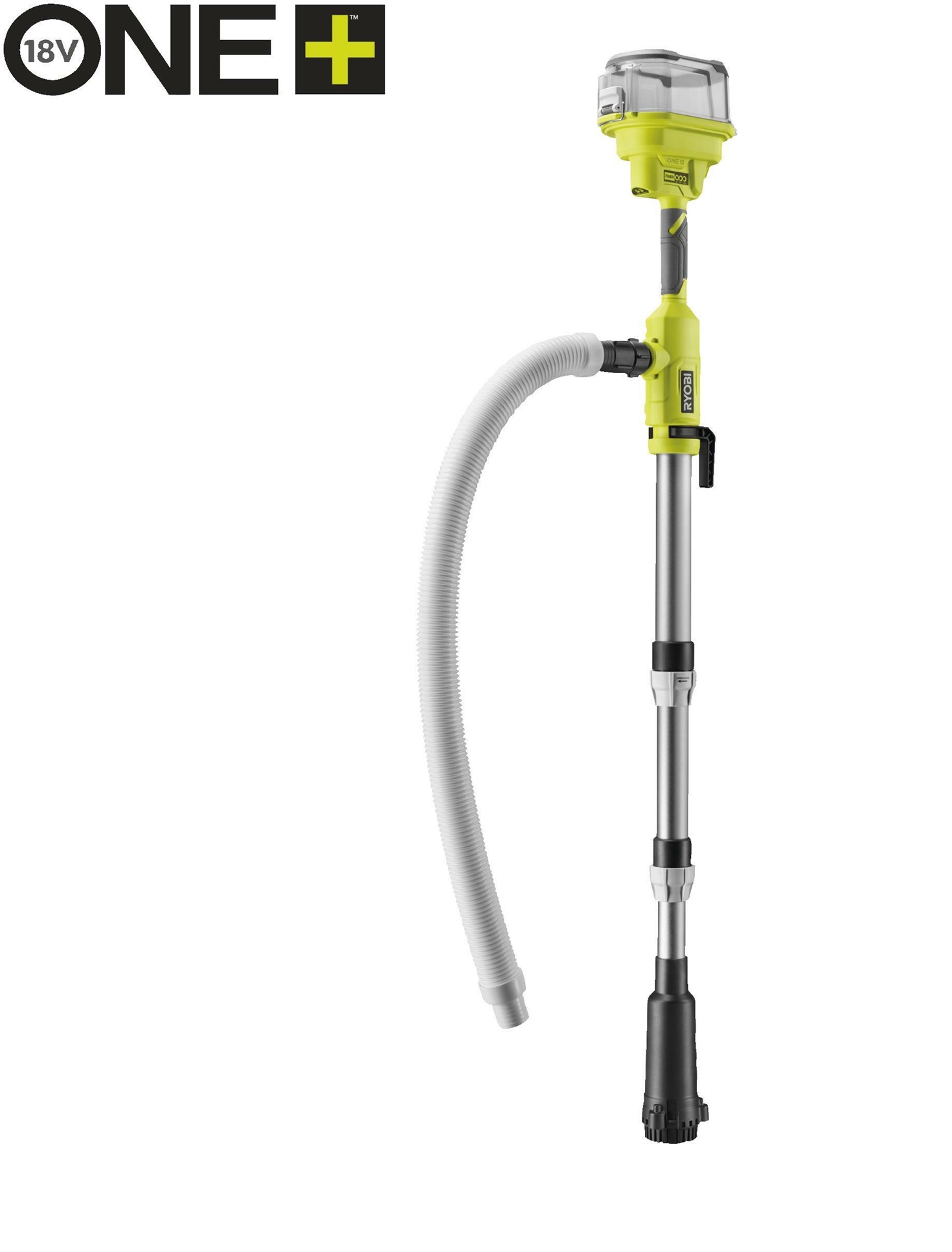 Akumulātora teleskopiskais sūknis RY18STPA-0, 18 V, 3360 l/h, 5133005716, Ryobi