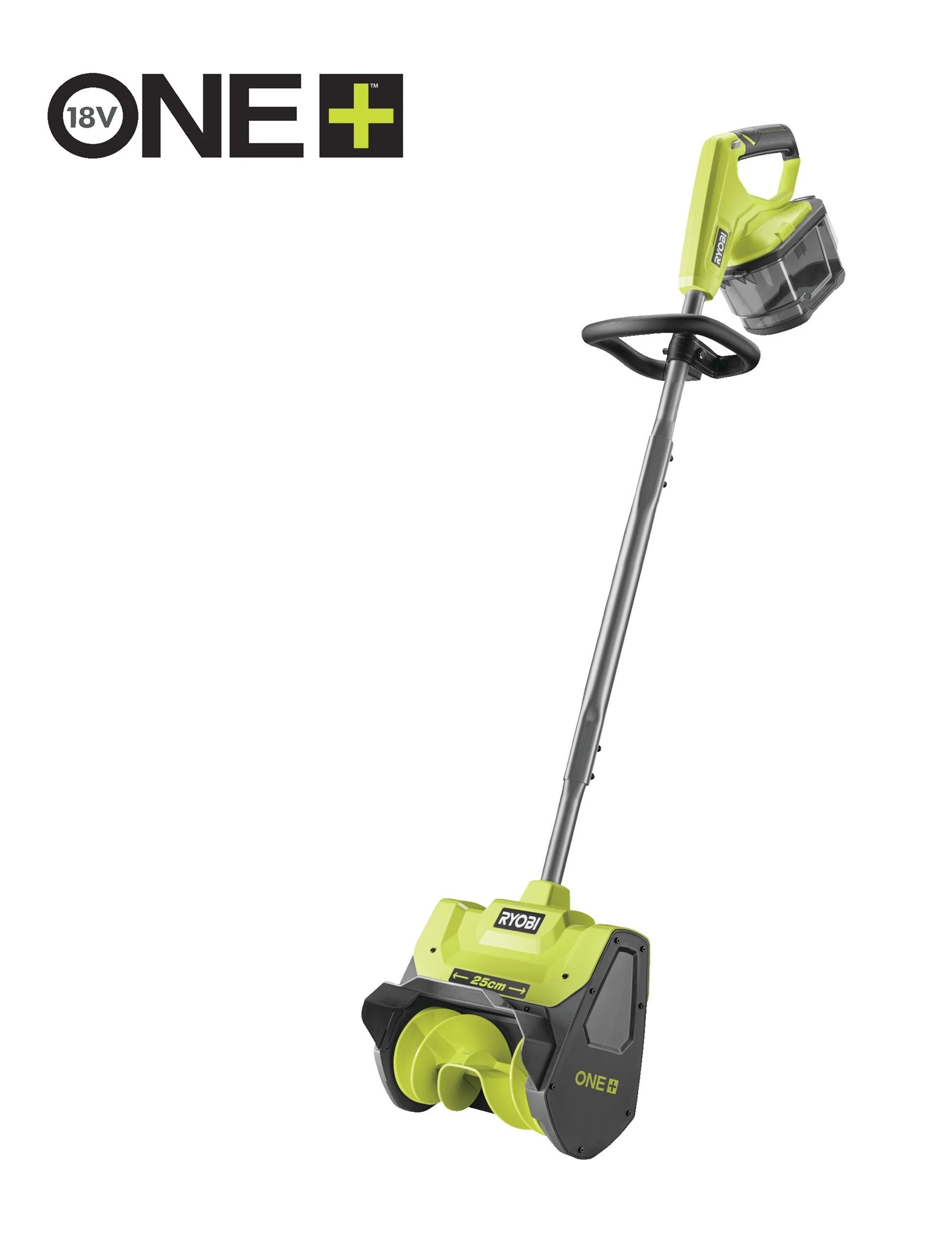 ONE+™ sniega pūtējs ar 25 cm attīrīšanas platumu, RY18ST25A-0, 18 V, Ryobi
