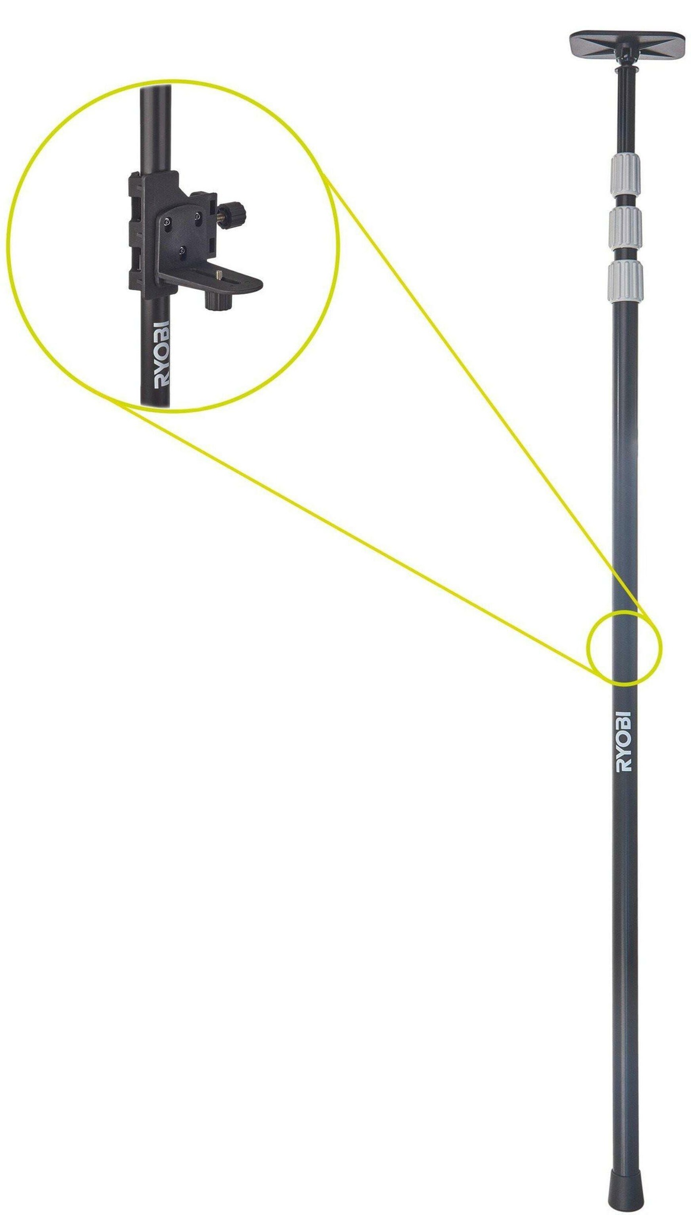 Universāls pielāgojams teleskopiskais kāts RBCLTP1, no 124 cm līdz 320 cm, 5133005033, Ryobi