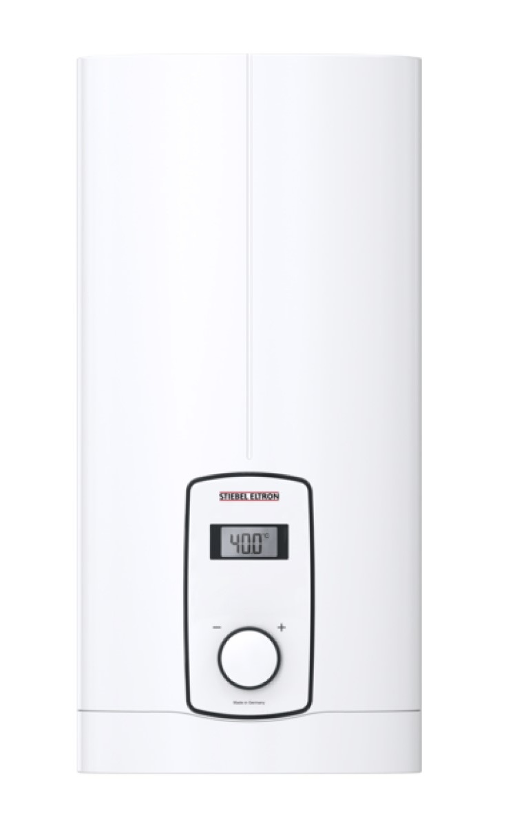 Elektriskais caurplūdes ūdens sildītājs DHB-E 18/21/24 LCD , 400 V, balts, STIEBEL ELTRON
