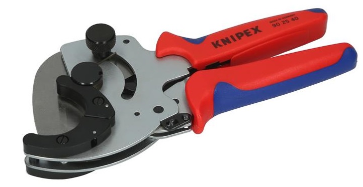 Cauruļu griezējs daudzslāņu un plastmasas caurulēm 26-40 mm, KNIPEX, 902540