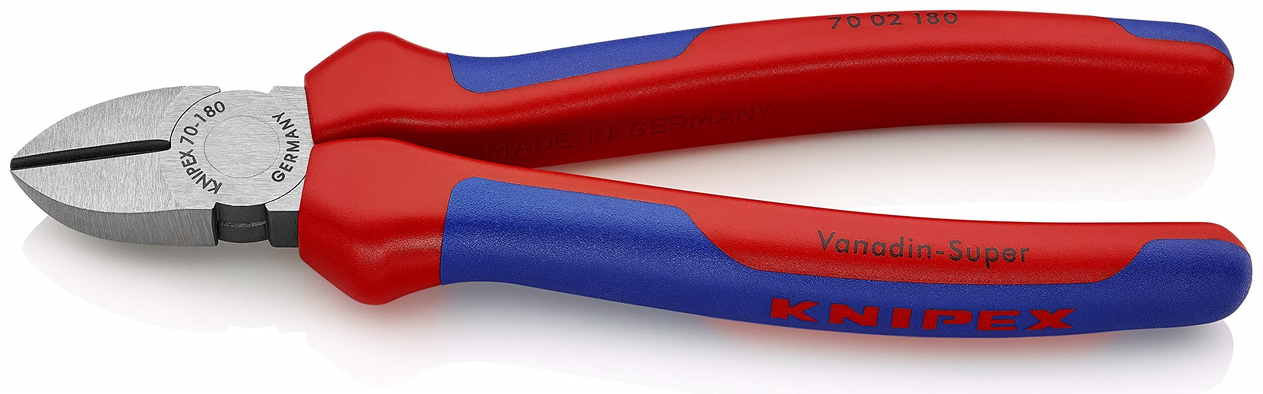 Sānu knaibles 180 mm, daudzkomponentu rokturis, KNIPEX, 7002180