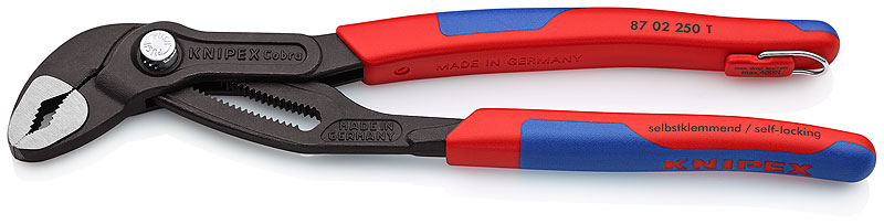 Клещи для водяных насосов KNIPEX COBRA, 250 мм, [8702250T]