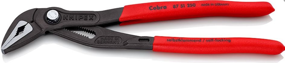 Клещи для водяных насосов KNIPEX Slim COBRA, 250 мм, [8751250]