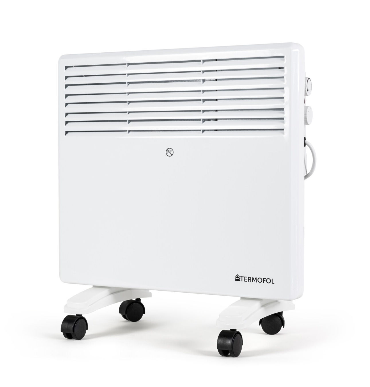 Elektriskais radiators TF-MH-10, 1000 W, IP24, balts, TERMOFOL