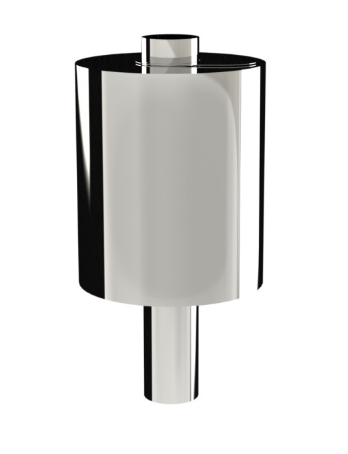 Ūdens sildīšanas tvertne 35 L, D115, 0,8 mm, nerūsējošā tērauda, + MONO adapteris D115